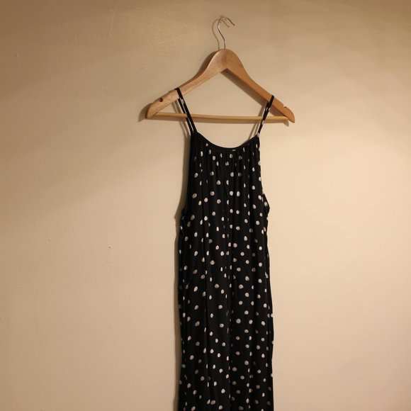 Peyton & Parker Black Polka Dot Maxi Sundress - Picture 6 of 10